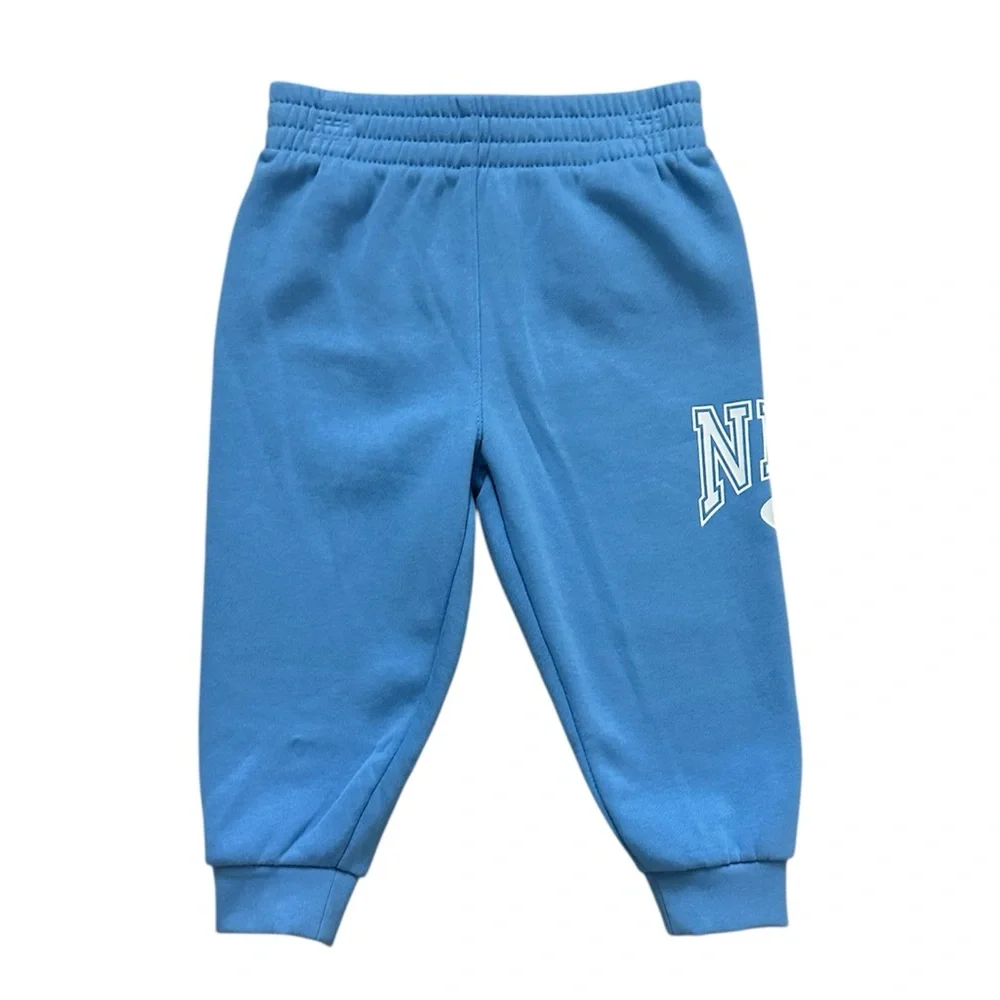 Nike Blue Crewneck Sweatshirt & Jogger Pants 2 Piece Set Boys 24 Months NWT